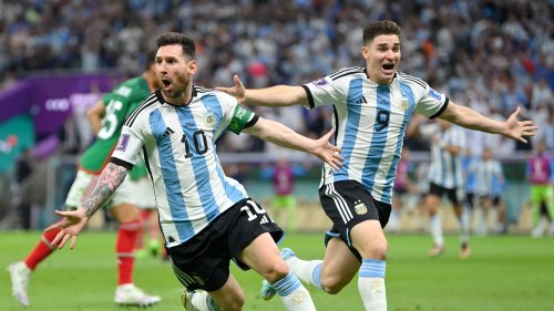 Argentinien gewinnt 2:0 gegen Mexiko
