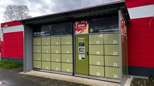 Abholen statt an der Kasse Schlange stehen