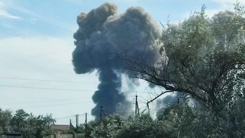 Explosionen auf annektierter Halbinsel Krim