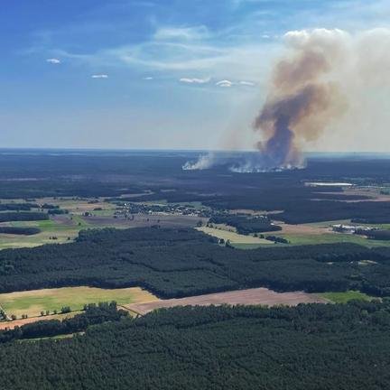 150 Hektar Wald in Flammen - Tendenz steigend
