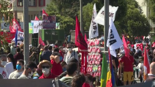 ++ Demos gegen Bolsonaros Krisenpolitik ++