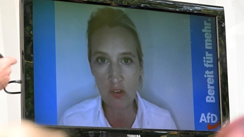 „Hinweise auf einen Anschlag auf ihre Familie“: AfD-Chefin Weidel sagt Kundgebung wegen Bedrohungslage ab