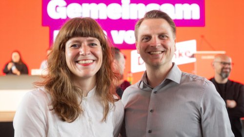 „Eine Partei, an der keiner mehr vorbeikommt“: Berliner Linke wählt Wolter und Schirmer zu ihren Landesvorsitzenden