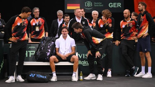 Deutsche Tennis-Männer um Alexander Zverev: Frust und Trotz nach Davis-Cup-Aus