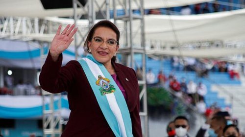 Xiamora Castro ist erste Präsidentin von Honduras