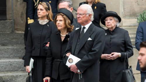 Adel: Schwedisches Königspaar nimmt Abschied von Prinz Andreas