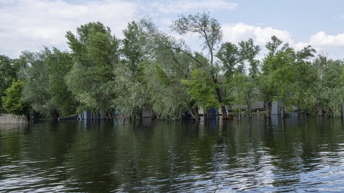 Überflutung droht: Kachowka-Staudamm wohl gesprengt – Wassermassen fließen in den Dnjepr