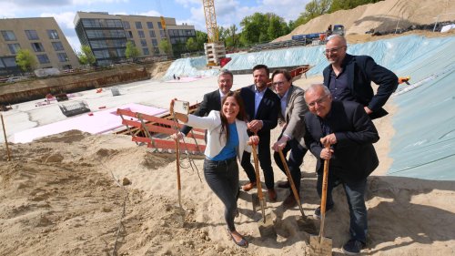 Spatenstich für Potsdamer Nord-Gymnasium : Erster Jahrgang ist schon voll belegt