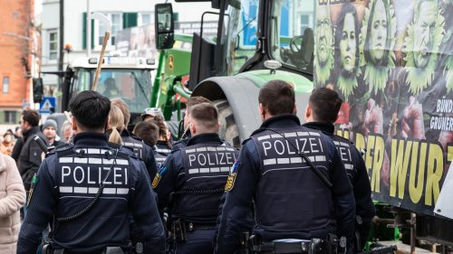Grünen-Aschermittwoch in Biberach: Reichsbürger sollen unter den Protestierenden gewesen sein