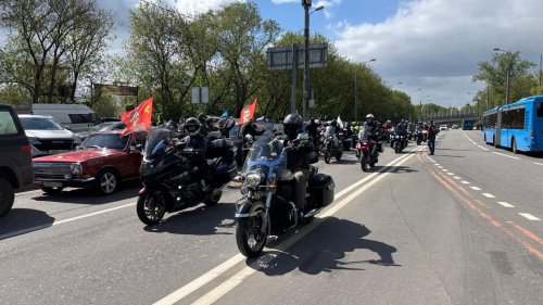 Nationalistischer Club startet in Moskau: Russische Rockergang „Nachtwölfe“ macht sich auf Weg nach Berlin zum „Tag der Befreiung“