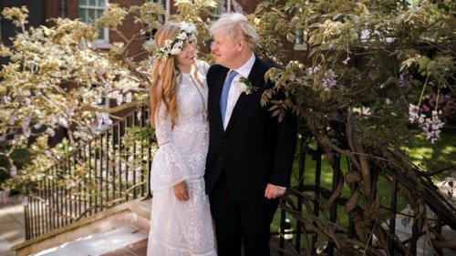 Boris Johnson und Ehefrau Carrie feiern Hochzeit nach