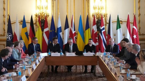 Gipfeltreffen: Unterstützer Kiews beraten in Paris über Militärkonzept