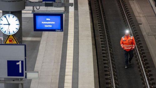 Bauarbeiten vor Abschluss: Acht Gleise am Berliner Hauptbahnhof bis Dienstag dicht