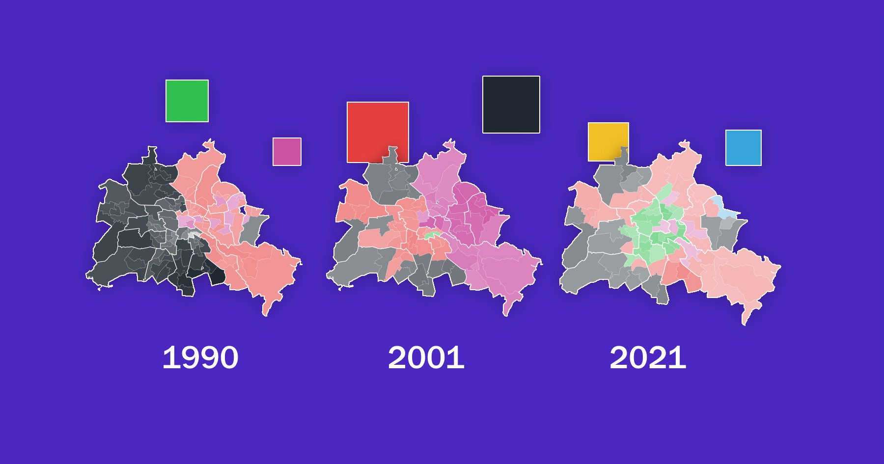 Berlin-Wahl 2023: Alle Ergebnisse nach Wahlkreisen, Adressen und Stimmbezirken