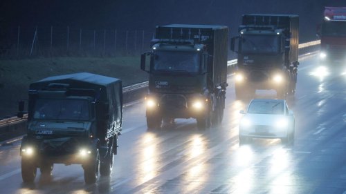 Militär: Litauischer Militärkonvoi durchquert Brandenburg
