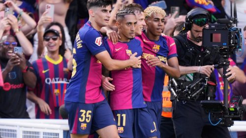 Fußball in Spanien: Nächstes Tor-Spektakel: Flick mit Barça vor Titelgewinn