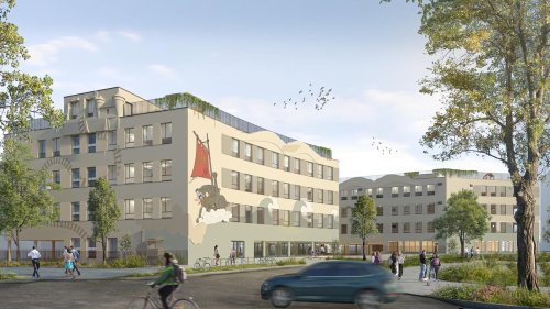 Neubau am Filmpark Babelsberg: Michael-Ende-Grundschule wird erst Ende 2023 fertig