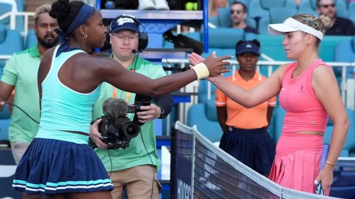 Masters in Miami: 6:0, 6:0: Tennisstar Gauff demütigt Landsfrau bei Miami Open