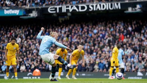 Premier League: Trotz Haaland und Marmoush: City patzt gegen Hürzeler-Elf
