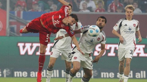 2. Fußball-Bundesliga: 3:3 nach 0:3: Düsseldorf rettet Punkt gegen Nürnberg