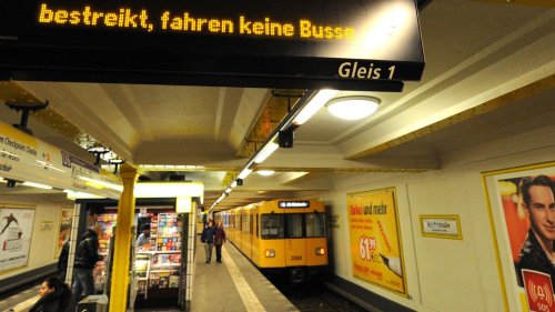 Streikaufruf hat in Berlin wenig Folgen: Nur einige Einschränkungen bei der BVG