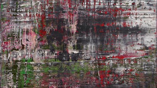 Gerhard Richter in Berlin: Und das Rot leuchtet unheilvoll von der Wand