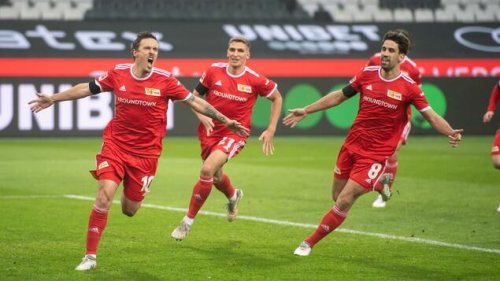 Der 1. FC Union gewinnt 2:1 in Mönchengladbach