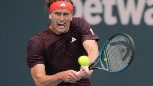Tennis: Zverev zieht in Miami problemlos in nächste Runde ein