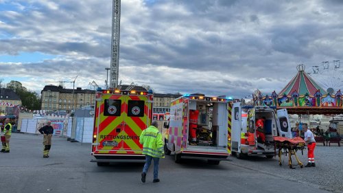 Zahlreiche Rettungskräfte im Einsatz: Sechs Verletzte bei Unfall mit Kettenkarussell auf Bayreuther Frühlingsfest