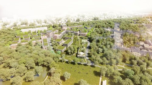Autoarmes Quartier neben alter Berliner Nervenklinik: Baustart für 600 Wohnungen steht auf der Kippe