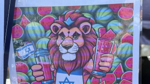 „Watermelon zerhackstückelt auf Eis“: Kritik an angeblich palästinenserfeindlichem Plakat auf Israeltag in Berlin
