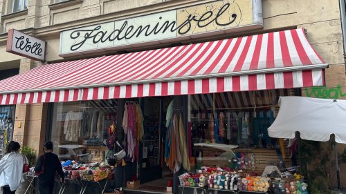 Seit 40 Jahren mit der Nachbarschaft verstrickt: Das „Wollparadies Fadeninsel“ ist eine Kreuzberger Institution