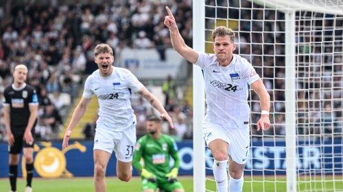 Niederlechner hat das letzte Wort: Hertha BSC gewinnt 3:2 beim SSV Ulm