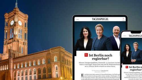 Umfrage zur Berlin-Wahl: Wen würden Sie am Sonntag wählen?