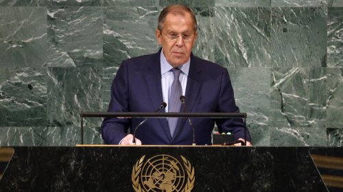 Lawrow bei der UN-Vollversammlung: Westen will Russland „zerstören, zerstückeln“
