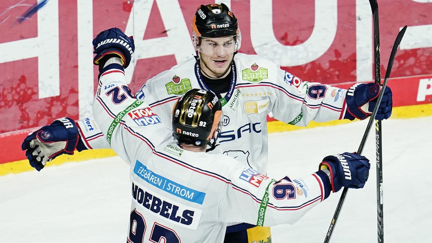 Eisbären-Stürmer Leo Pföderl über seinen Erfolg: „Zwischen zwei Play-off-Spielen kann ich mir auch einen Schweinsbraten gönnen“