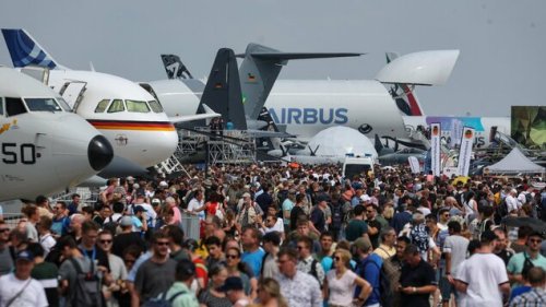 72 000 Menschen besuchten Luftfahrtmesse ILA in Schönefeld