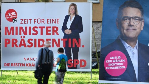 Landtagswahl in Hessen: CDU in Umfrage deutlich vor Grünen und SPD