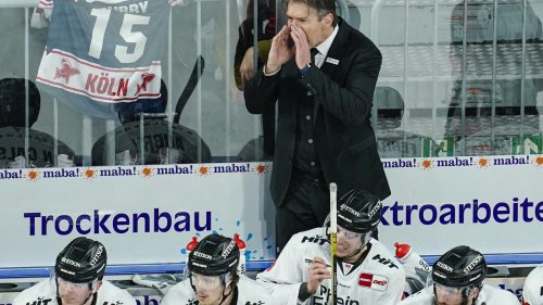 Nach Eishockey-Drama in Mannheim: Kölns Trainer Uwe Krupp gibt sich weiter kämpferisch