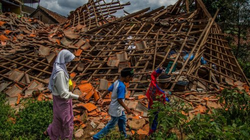 Erschütterungen bis nach Jakarta: Indonesische Insel Java meldet erneut Erdbeben der Stärke 6