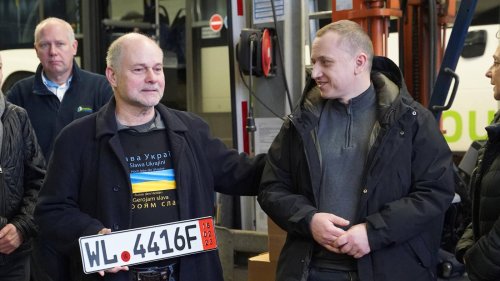 „Hilfe ist wirklich beeindruckend“: Teltow übergibt Linienbus an ukrainische Partnerstadt