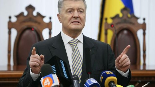 Ukrainischer Ex-Präsident Poroschenko offenbar an Ausreise gehindert