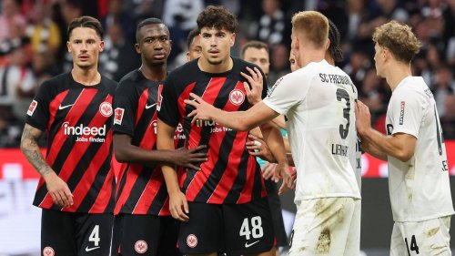 Duell der Europacup-Starter bleibt torlos: Eintracht Frankfurt und SC Freiburg trennen sich 0:0