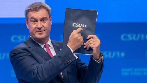 Rekordergebnis für den CSU-Chef : Söder hat den Rückhalt seiner Partei sicher – den der Wähler jedoch nicht
