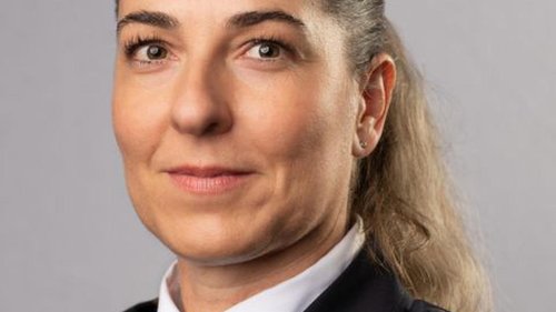 Ab jetzt trägt sie Uniform: Beate Ostertag ist die neue Sprecherin der Polizei Berlin