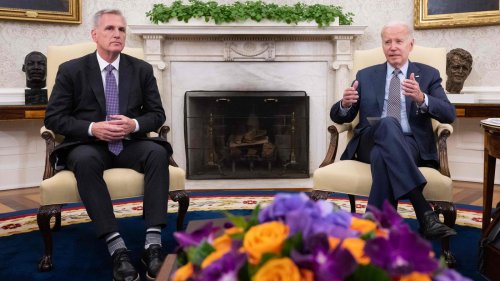 Vorläufiger Deal: Biden und Republikaner einigen sich im US-Schuldenstreit
