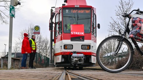Busse und Straßenbahnen stehen still: Warnstreiks im öffentlichen Nahverkehr in Brandenburg beginnen