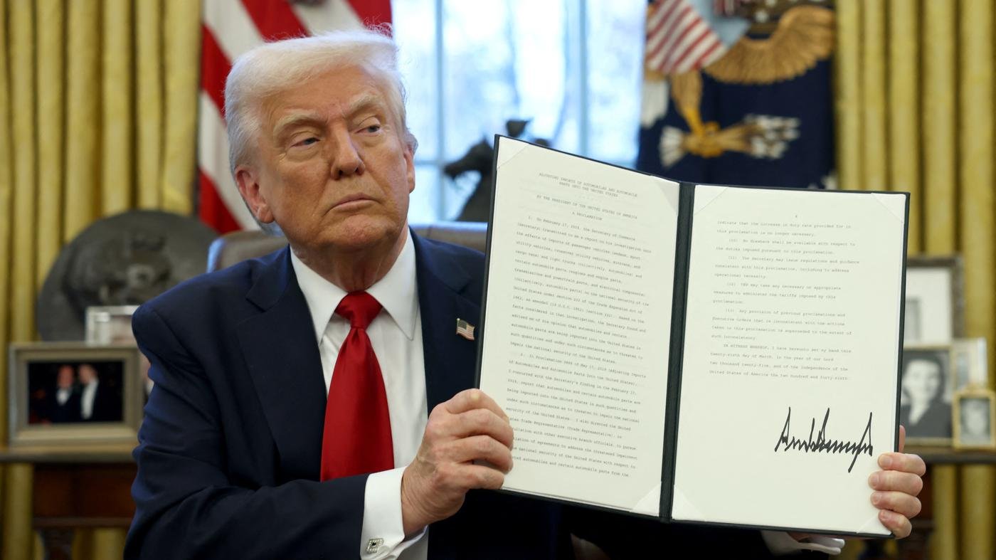 EU plant Gegenmaßnahmen „mit maximaler Wirkung“: Trump kündigt Zölle von 25 Prozent auf Autoimporte an