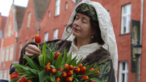Tulpenfest in Potsdam: Matjes, Poffertjes und Holzschuhtanz
