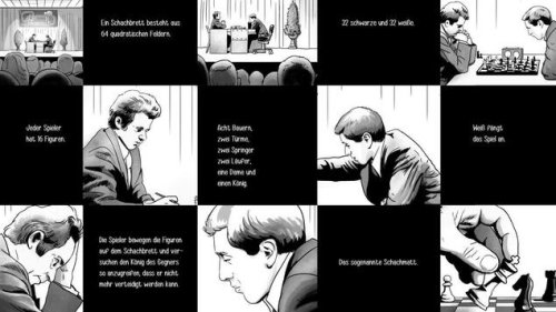 Bobby Fischers Leben als Comic